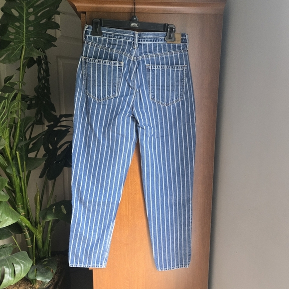 American Eagle Outfitters Blue Straight-Leg Jeans Classic Fit - Picture 2 of 5